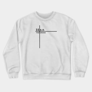 33 A.D. The Cross Crewneck Sweatshirt